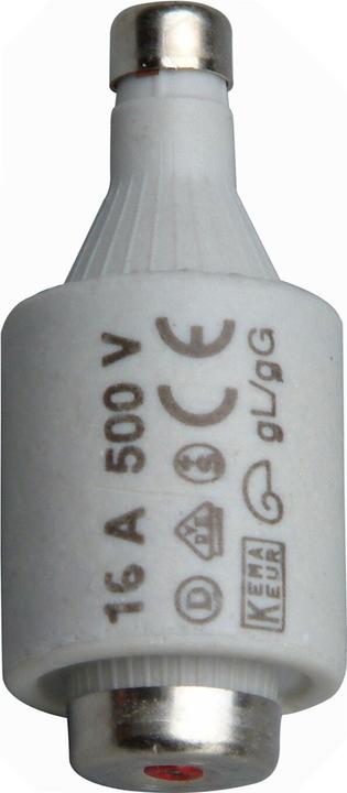 Immagine prodotto HP Autozubehör Fusibile 16 A E27 / D II 500 V (Fusibile con diaframma, 16 A, Pigro)