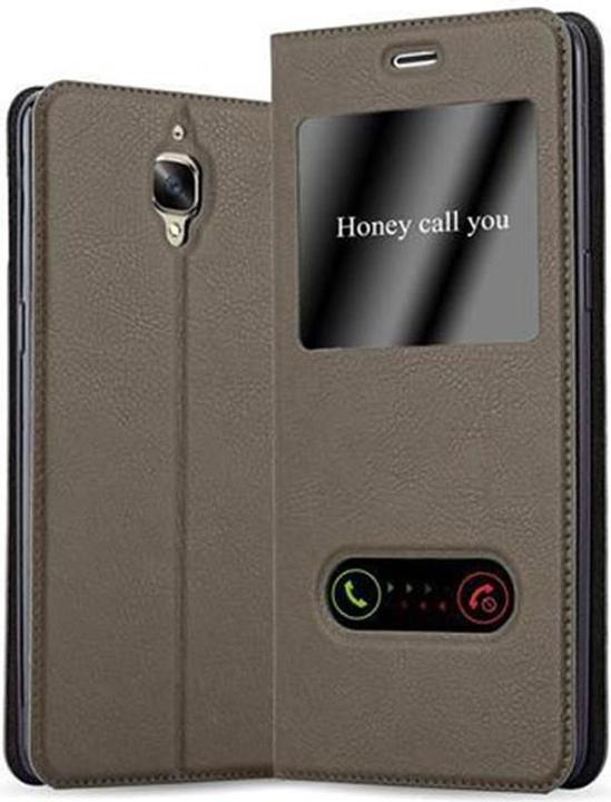 Actual product image Cadorabo Case Book View Doppelfenster (OnePlus 3)
