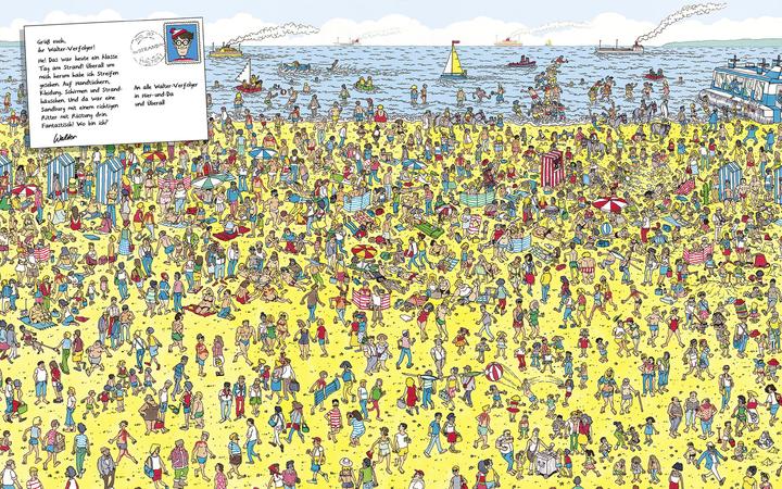 Actual product image Wo ist Walter? (German, Martin Handford, 2017)