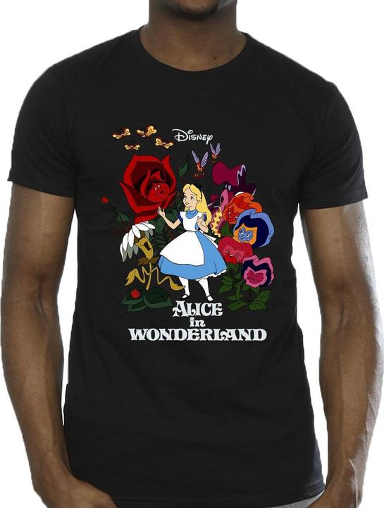 Immagine prodotto Disney Maglietta con i fiori di Alice nel Paese delle Meraviglie (3XL)