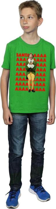 Actual product image Elf Boys Buddy Santa Scream T-Shirt (140, 146)