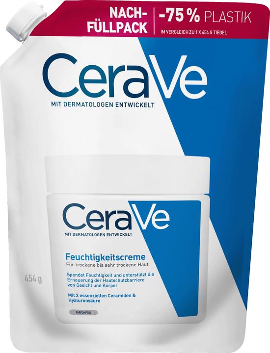 CeraVe Moist Cream Refill englisch französisch (Körpermilch, 473 ml)