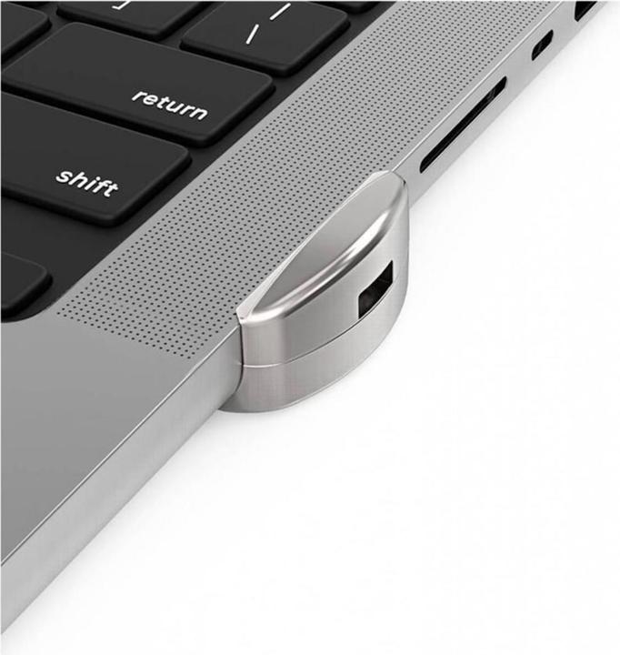 Actual product image Maclocks Ledge adapter for 2021 M1 MacBook Pro 14" + Keyed Cable Lock (ETA April 1st)