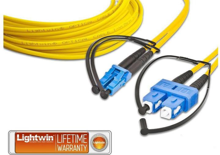 Immagine prodotto Lightwin Cavo patch duplex in fibra ottica (15 m)