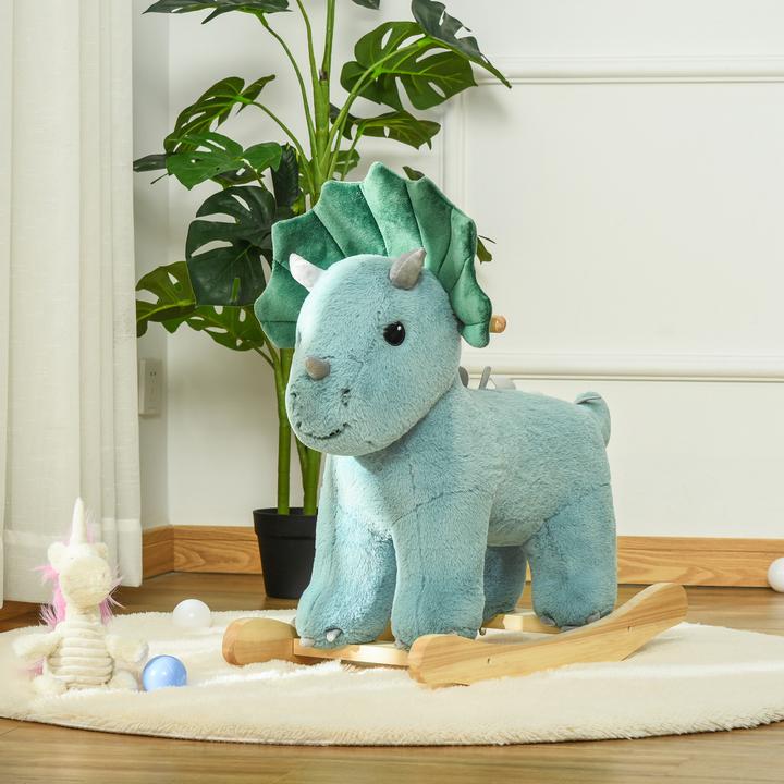 Produktbild Homcom Schaukeltier Spielzeug, Triceratops, Wal