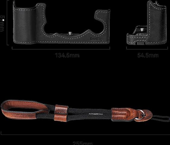 Actual product image SmallRig 3927 Half Case / Hand Strap Kit for FUJIFILM X-T5 (Novelty)