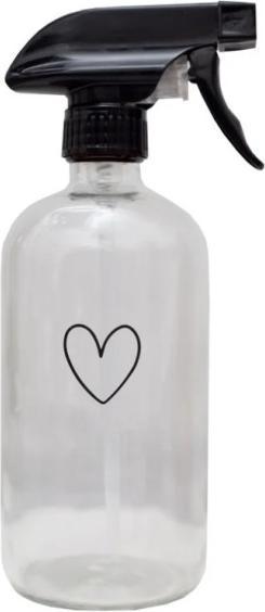 Produktbild Eulenschnitt Sprühflasche Herz transparent 500ml - von