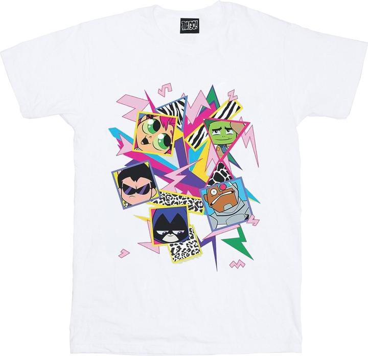 Immagine prodotto Teen Titans Go 80s Icons Maglietta Ragazzi (152, 158)