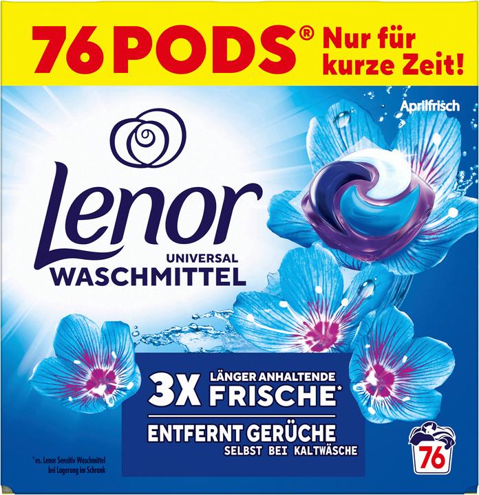 Image du produit Lenor Pods (76 Cycles de lavage, Pods)