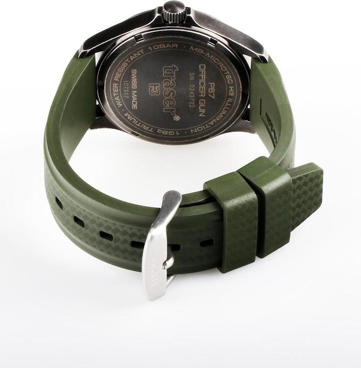 Actual product image Traser H3 107424 P67 Officer Pro Gun 42mm 10ATM (Sports watch, 42 mm)