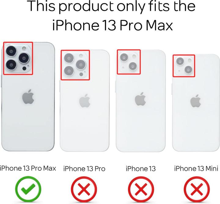 Actual product image Nalia Extra Thin Cell Phone Case (Apple iPhone 13 Pro Max)