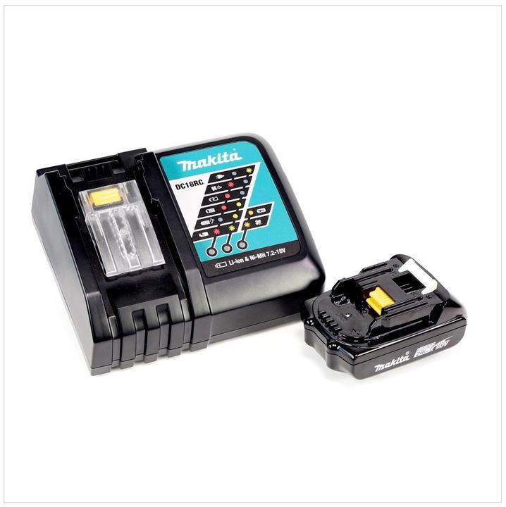 Produktbild Makita DTM 50 RA1J Akku Multitool Oszillierer 18 V + 1x Akku 2,0 Ah + Ladegerät + Makpac