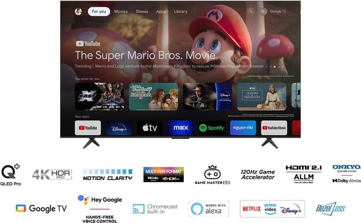 Produktbild TCL 85C655 (85", QLED, 4K, 2024)