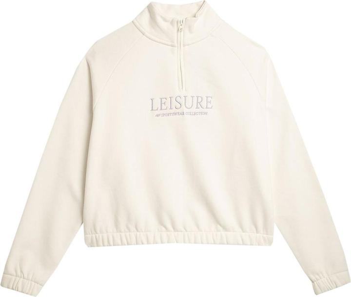 4F Damen Sweatshirt F0718 creme 4FAW23TSWSF0718 12F M (12)