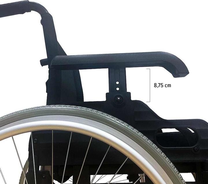 Produktbild Teqler Rollstuhl faltbar