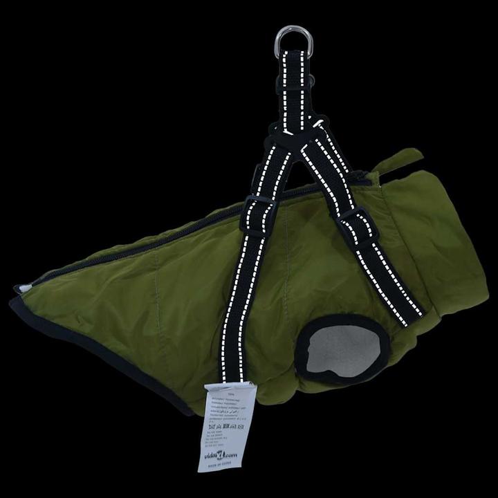 Produktbild VidaXL Hundemantel mit Geschirr Wasserdicht Reflektierend (24, Hundemantel)