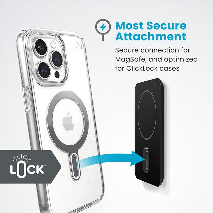 Produktbild speck Everywhere Mount + ClickLock – MagSafe Magnethalterung (Schwarz)