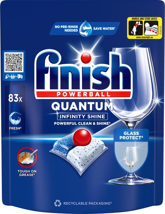 Immagine prodotto Finish Quantum Infinity Shine (Compresse, 83 x)