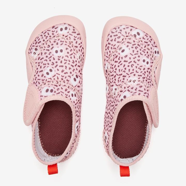 Immagine prodotto Decathlon Turnschuhe Babylight atmungsaktiv Babyturnen - blau mit Muster (25)