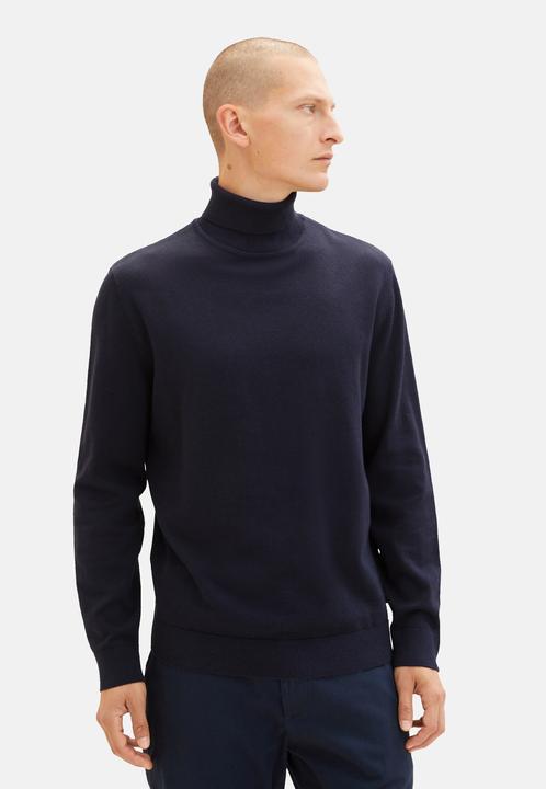 Immagine prodotto Tom Tailor Pullover mit Rollkragen und Rippbündchen (XXL)