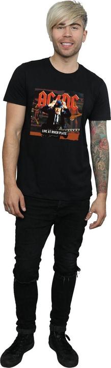 Actual product image AC/DC Mens Live At River Plate Columbia Records T-Shirt (XL)