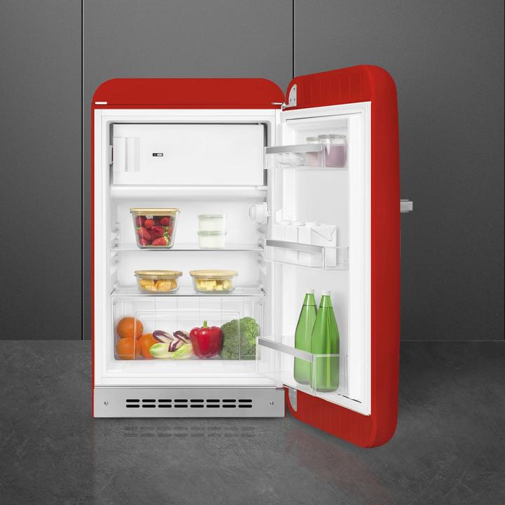 Immagine prodotto Smeg FAB10RRD6 Frigorifero cerniera destra rossa stile anni '50, modello 2025, EEK: D (122 l)
