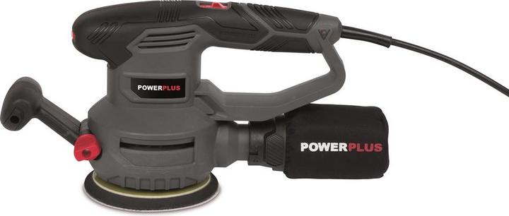 Produktbild Powerplus Exzenterschleifer 450W Ø 125mm - 5 Acc. (Schwingschleifer, 450 W)