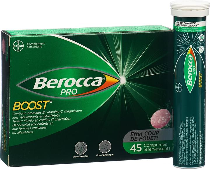 Produktbild Berocca PRO Pro Boost (45 Stück, Brausetablette, 500 g)