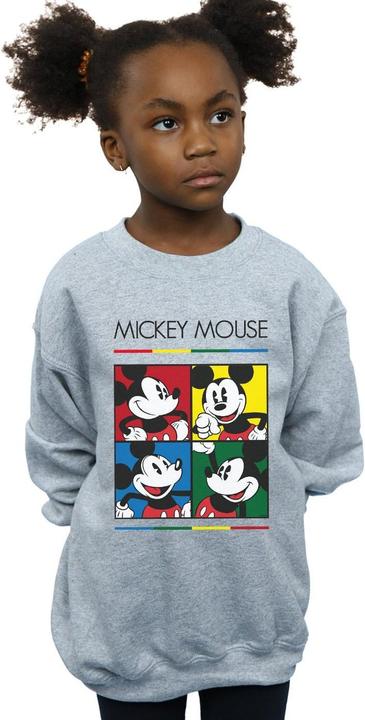 Immagine prodotto Disney Mickey Mouse Square Colour Felpa Ragazze (128)