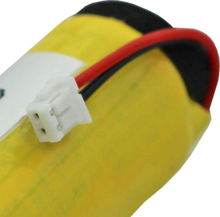 Immagine prodotto AccuCell Batteria 6 Volt con 2 pezzi BR-2/3A, con cavo e spina (2 pz., 1200 mAh)