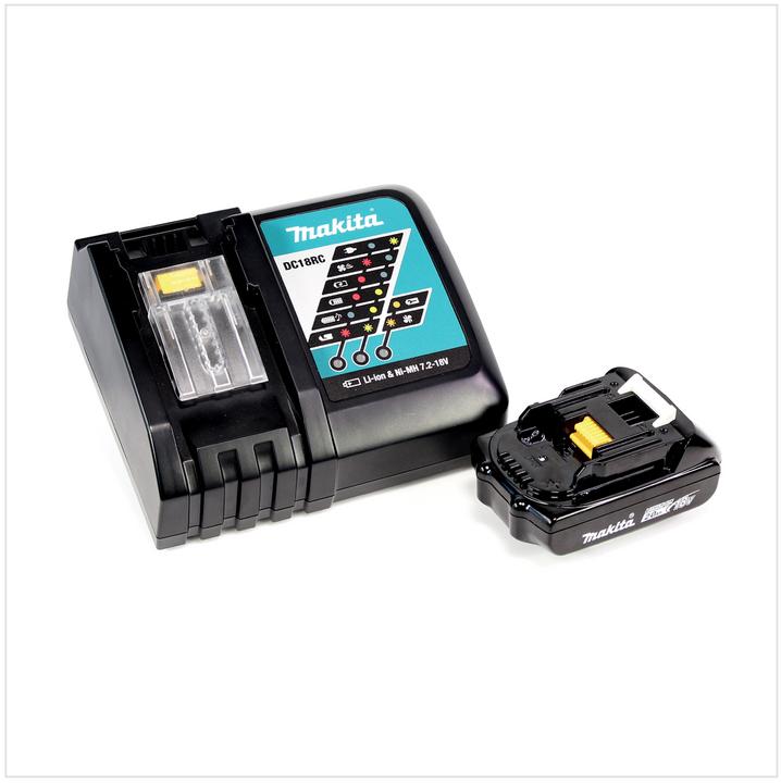 Produktbild Makita DTW 190 RA1J Akku Schlagschrauber 18 V 190 Nm 1/2" + 1x Akku 2,0 Ah + Ladegerät + Makpac (Akkubetrieb)
