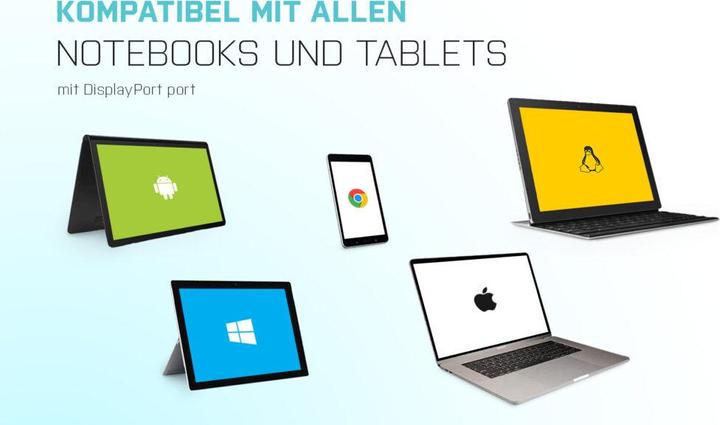 Produktbild i-tec DisplayPort zu (HDMI, 5 cm)