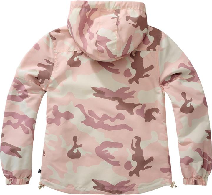 Produktbild Brandit Damen Sommer Frontzip Windjacke Grösse S Farbe Candy/Tarnmuster (S)