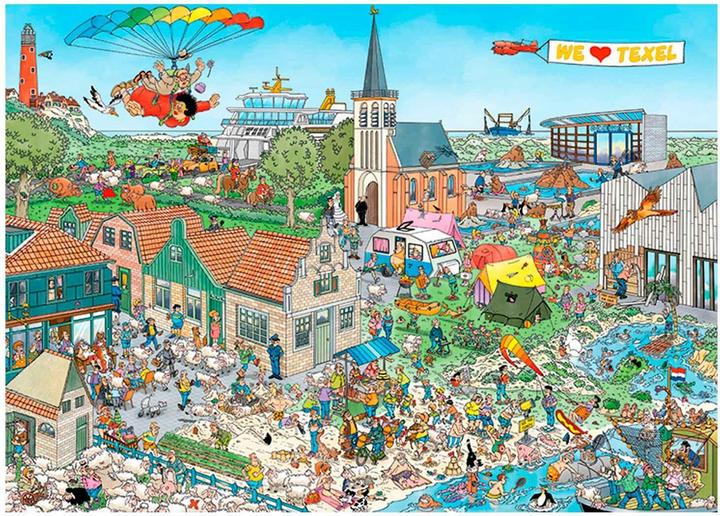 Produktbild Jumbo Jan van Haasteren - Texel (1000 Teile)