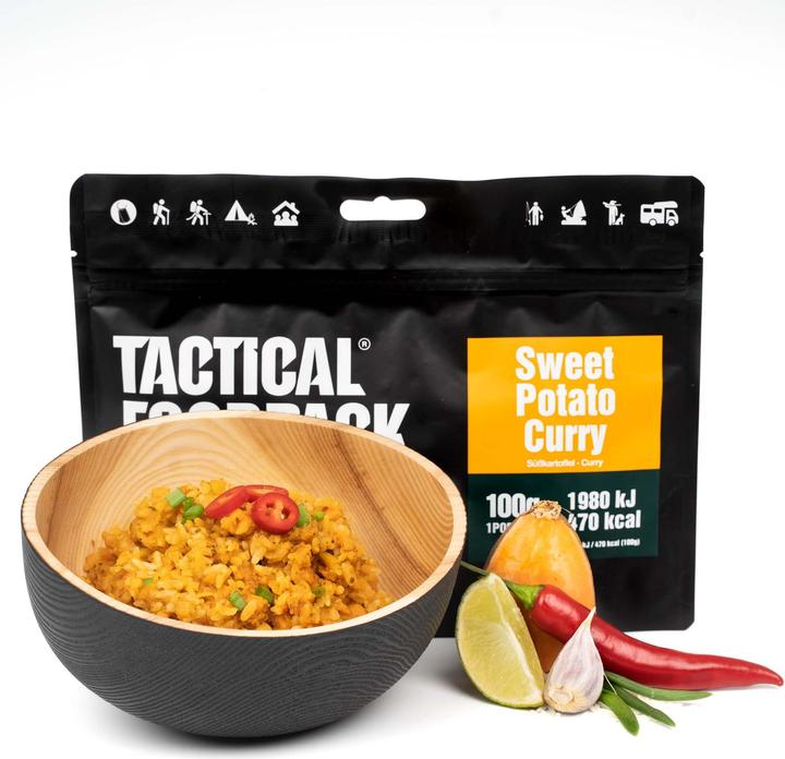Immagine prodotto Tactical Foodpack Curry di patate dolci (100 g)