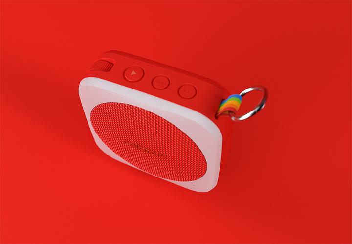 Actual product image Polaroid P1 Music Player (10 h, Rechargeable battery operated)