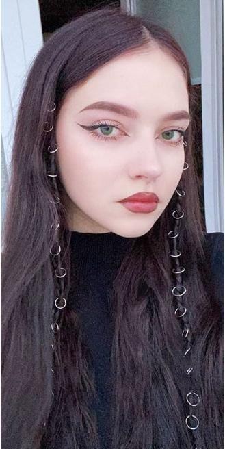 Image du produit MU Style Riri Series Anneaux en métal pour cheveux (jeu de 200)