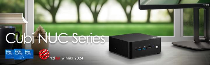 Image du produit MSI Cubi NUC 1MG (sans système d'exploitation) (Intel Core 5 120U, 8 Go, 512 Go, Intel UHD Graphics)