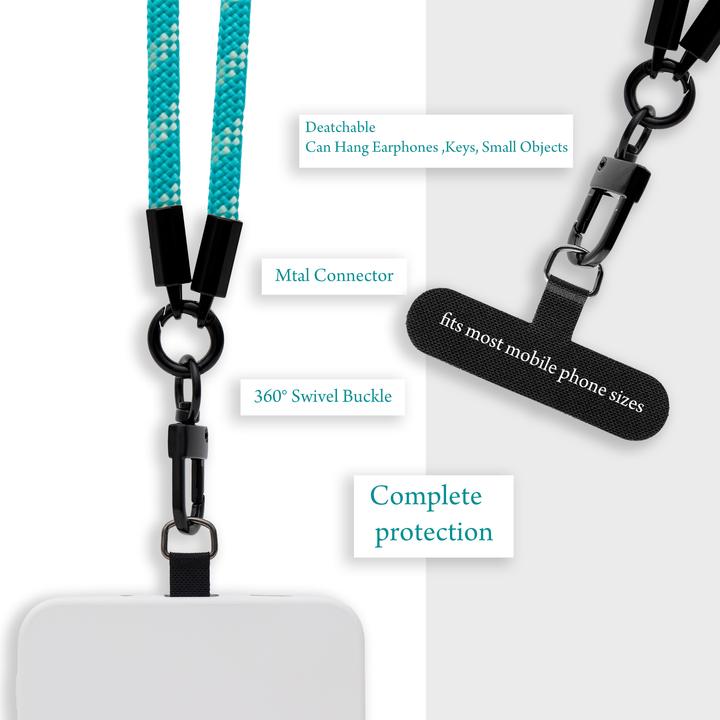 Produktbild Cadorabo Handykette für Huawei ASCEND Y625 Necklace Hülle mit verstellbarem Kordelband