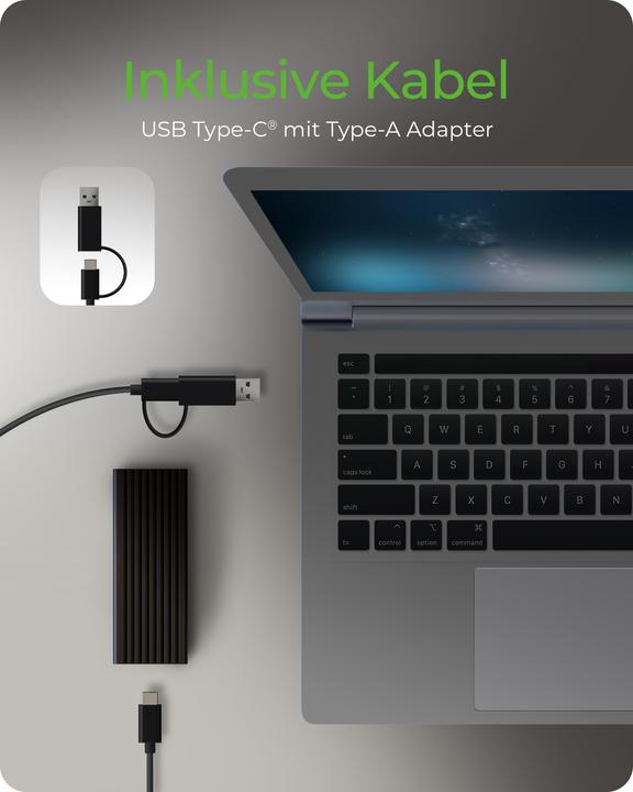 Actual product image Icy Box IB-1817MCT-C31 (M.2)