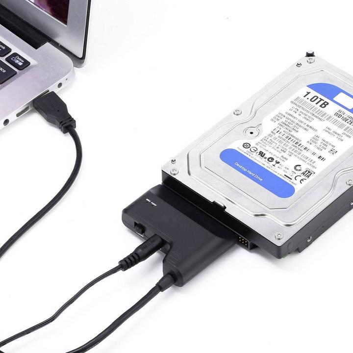 Actual product image Renkforce USB 3 to SATA adapter cable 30 cm