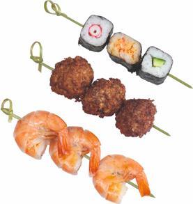 Produktbild Edco Skewer bamboo 40 pcs 16cm (40 x)