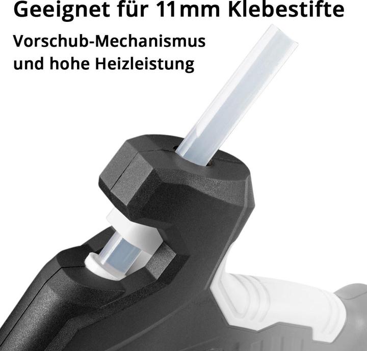 Produktbild Stahlwerk Heissklebepistole HKP-100DT ST mit Rückschlagventil und 100 Watt