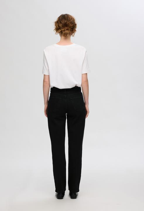 Immagine prodotto Selected Femme Slfalice Mw Straight Black Jeans Noos (W25/L30)