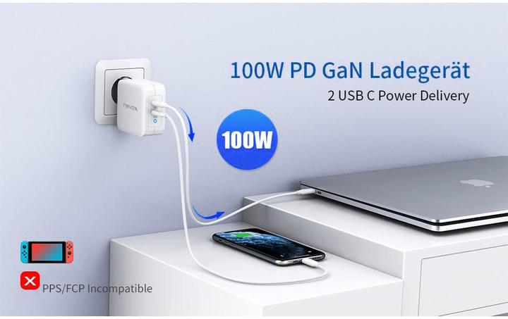 Actual product image Nevox Charger (100 W)