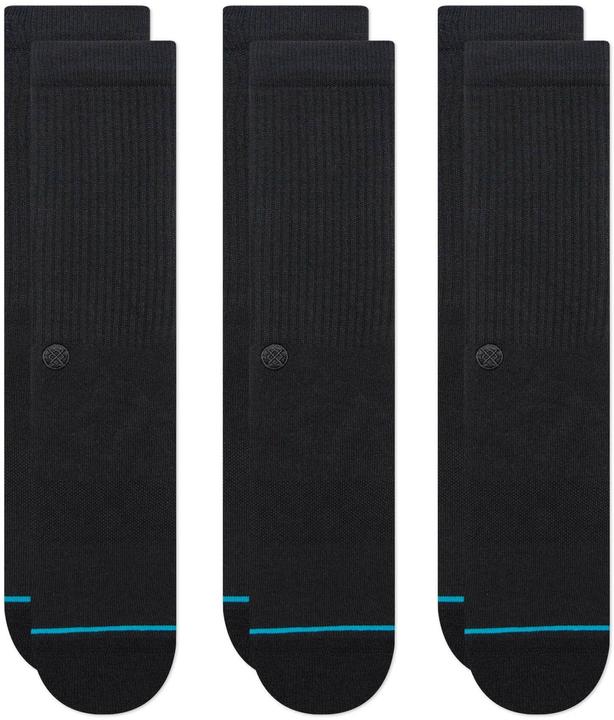 Image du produit Stance Chaussettes Shelter Noir Pack de 3 (Lot de 3, 38 - 42)