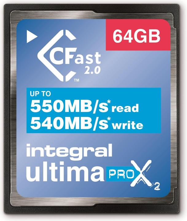 Integral Memory Cfast Ultima Pro X2 (64 GB, CFast)