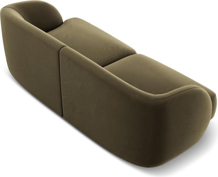 Actual product image Micadoni Boucle Sofa, "Miley", 2 Seats, 180x90x70Made in Europe (2 person sofa, 3-seater, 4-seater)