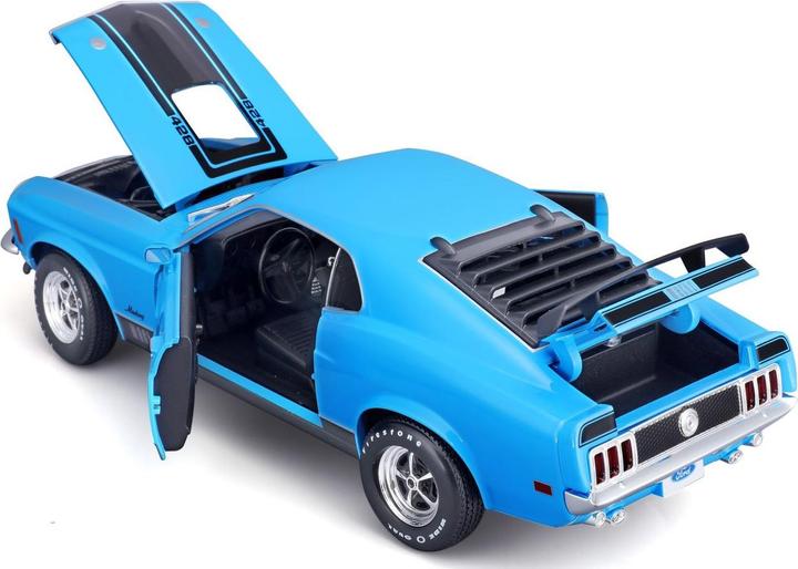 Image du produit Maisto Ford Mustang Mach 1 1970 1/18 bleue