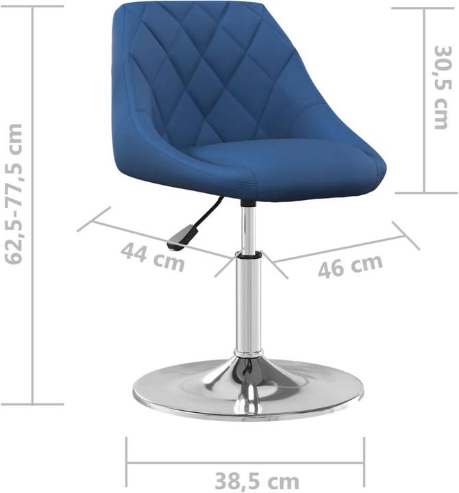 Produktbild VidaXL Drehbarer Esszimmerstuhl